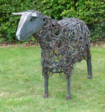 Sheep sculpture by Sophie Thompson